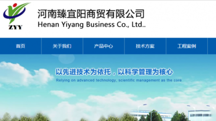河南臻宜阳商贸有限公司与本司签约网站开发协议